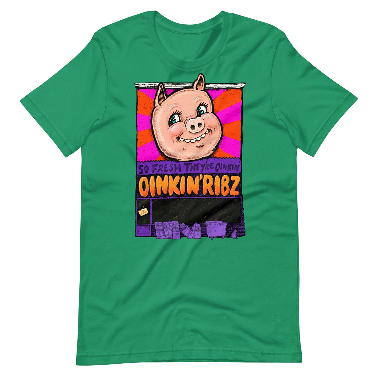 Oinkin Ribs-T-Shirts-Swish Embassy