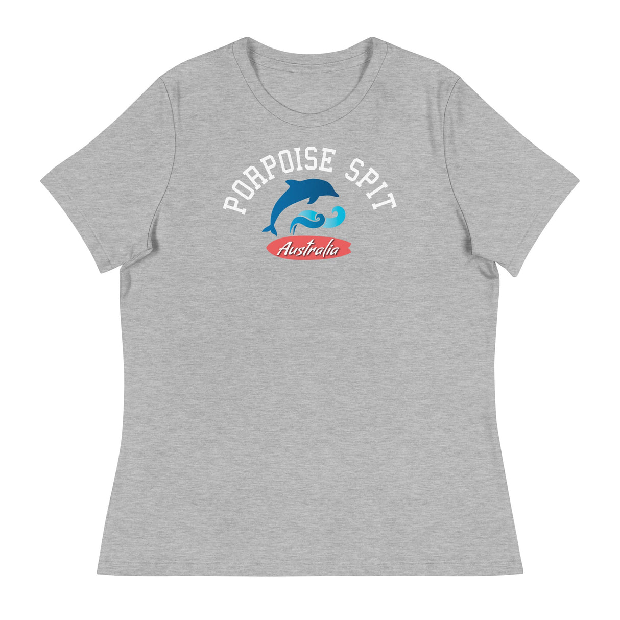 Porpoise Spit (Women's Relaxed T-Shirt)-Women's T-Shirts-Swish Embassy