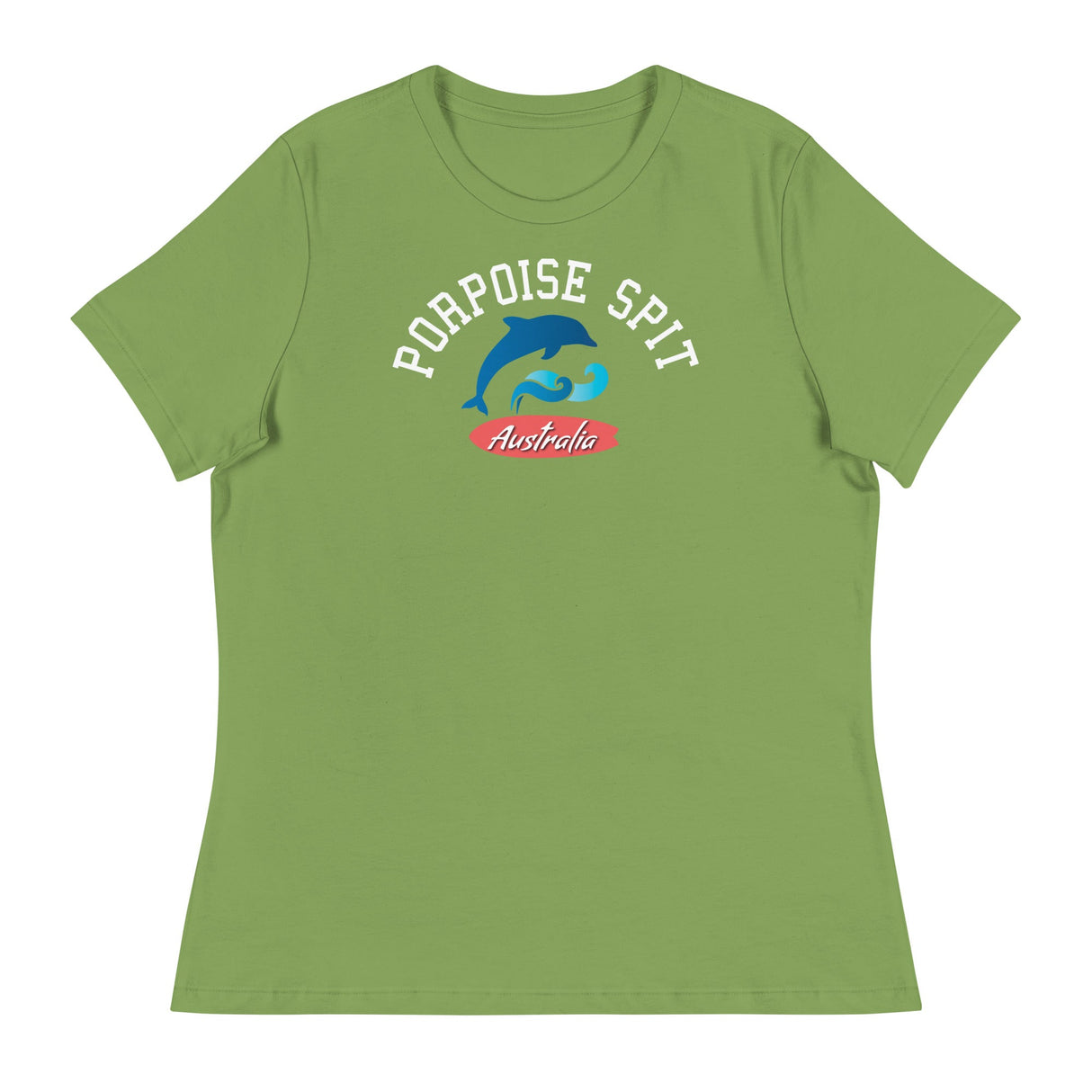 Porpoise Spit (Women's Relaxed T-Shirt)-Women's T-Shirts-Swish Embassy