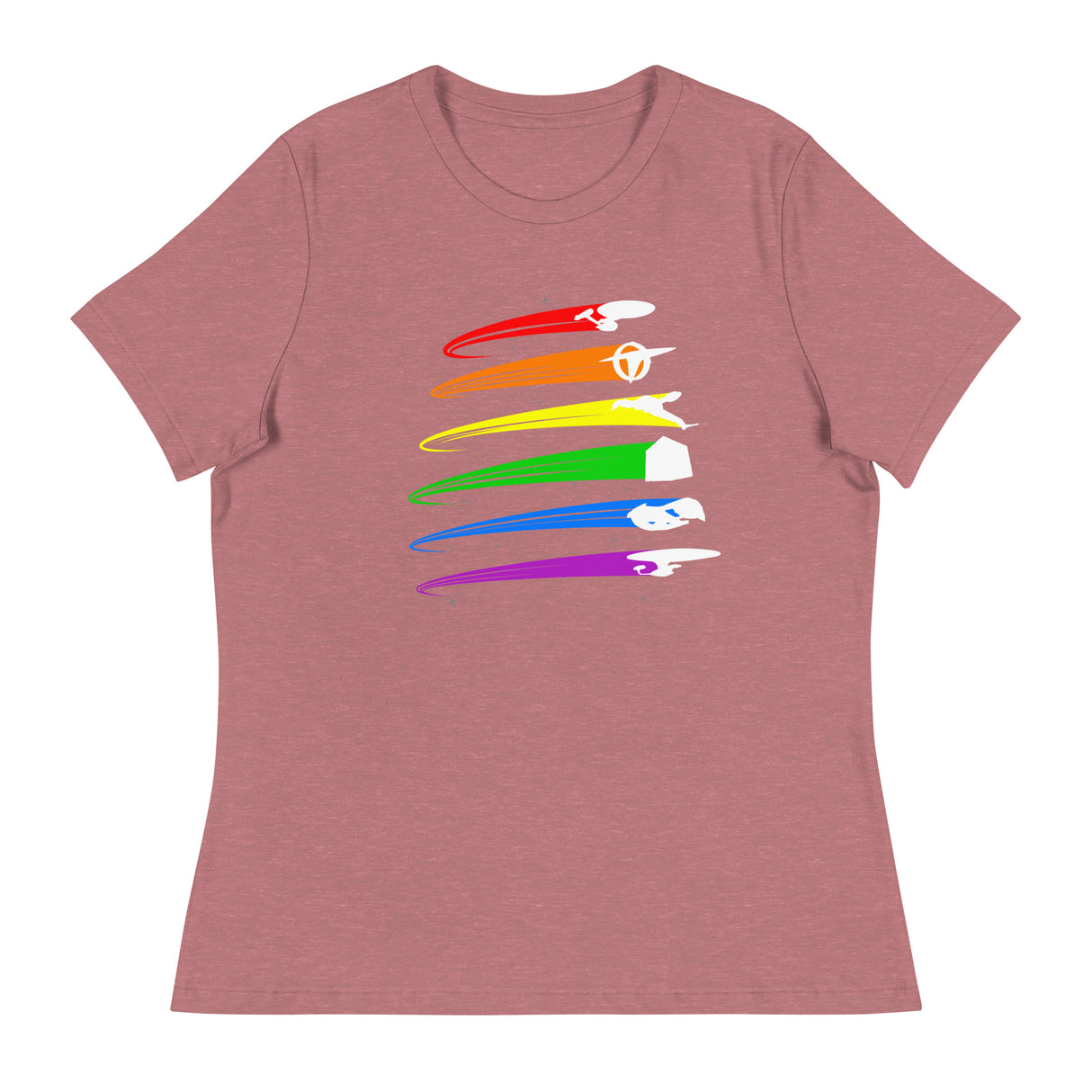 Pride Fleet (Women's Relaxed T-Shirt)-Women's T-Shirts-Swish Embassy