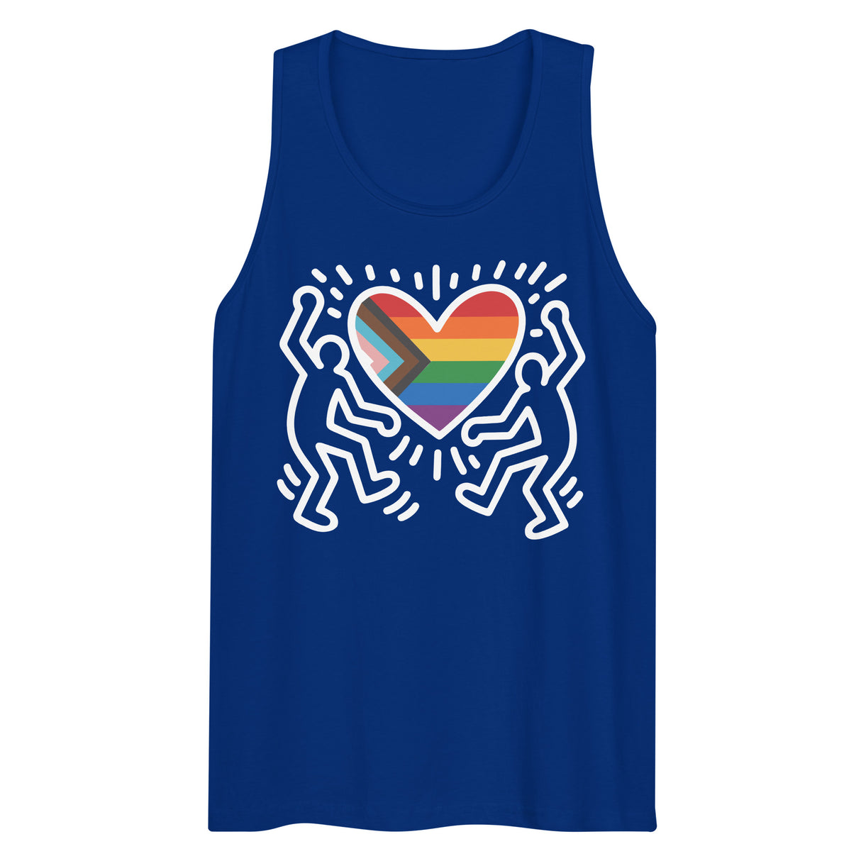Progress Pride Figures (Tank Top)-Tank Top-Swish Embassy