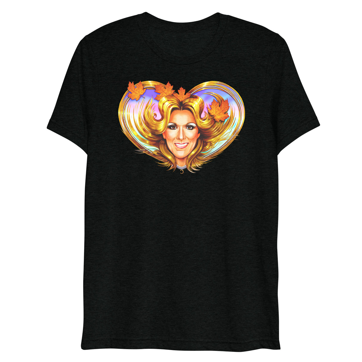 Queen of Hearts and High Notes (Triblend)-Triblend T-Shirt-Swish Embassy