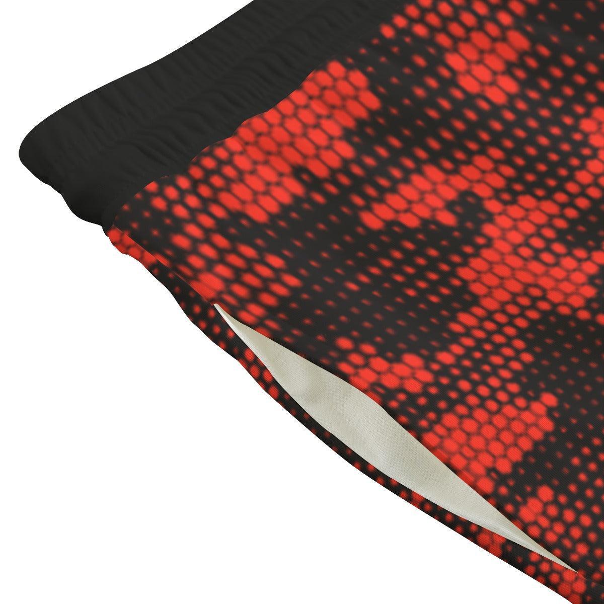 Red Camo (AOP Sweatpants)-AOP Sweatpants-Swish Embassy