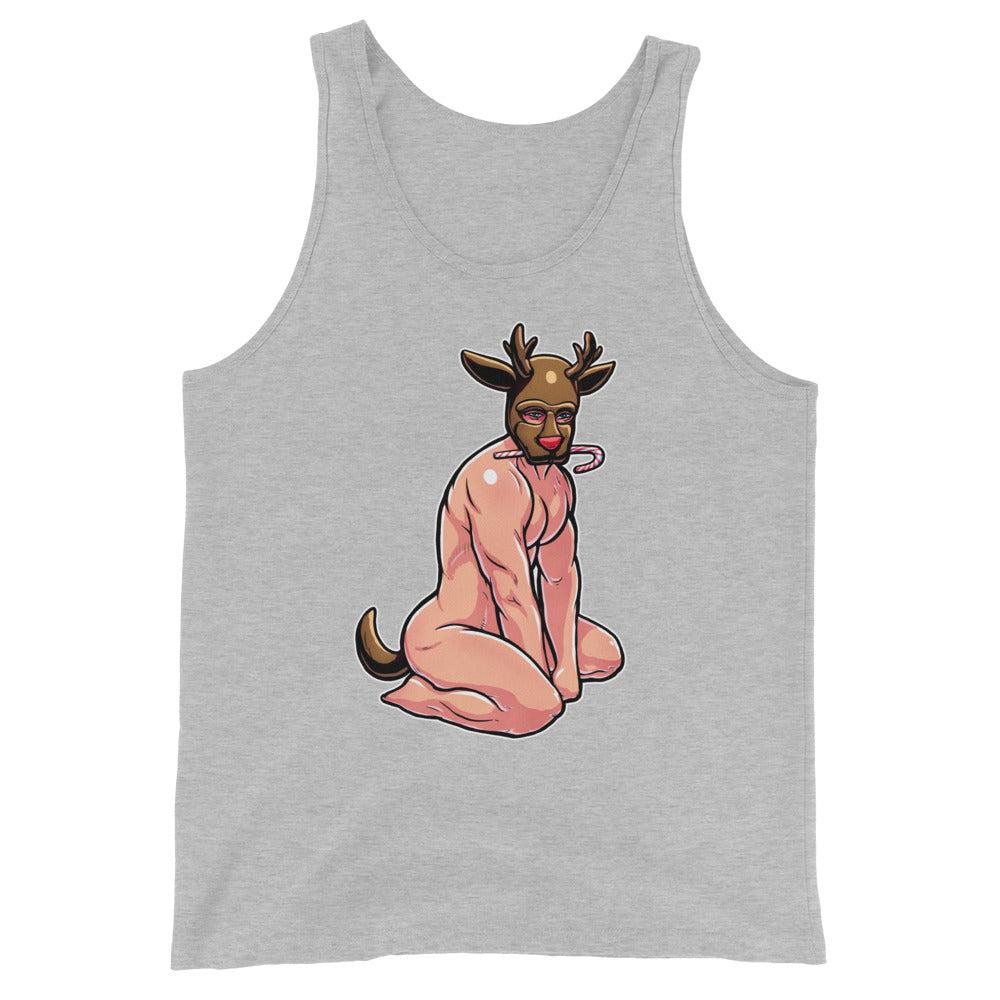 Reindeer Games (Tank Top)-Christmas Tank Tops-Swish Embassy