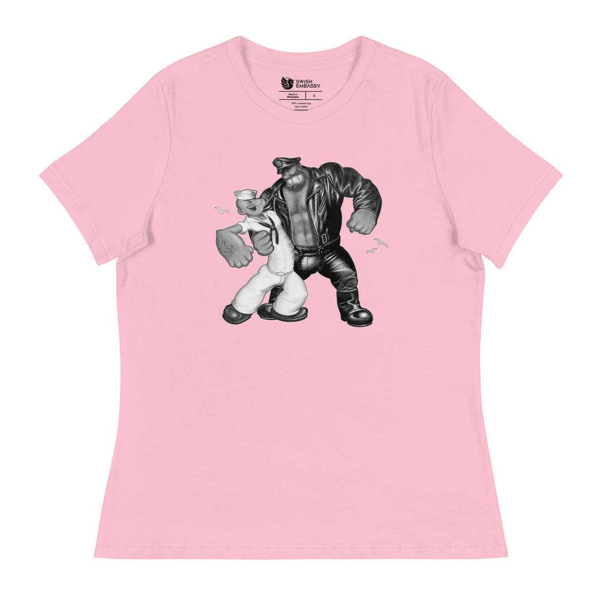 Sailor of Finland (Women's Relaxed T-Shirt)-Women's T-Shirts-Swish Embassy