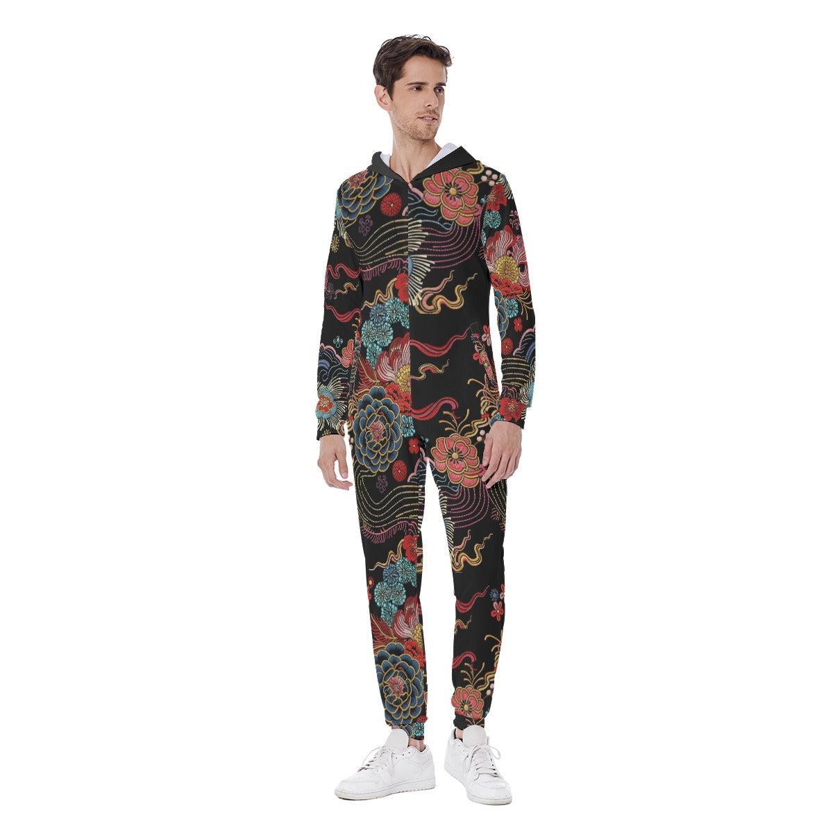 Sew Far Sew Zen (AOP Union Suit)-AOP Union Suit-Swish Embassy