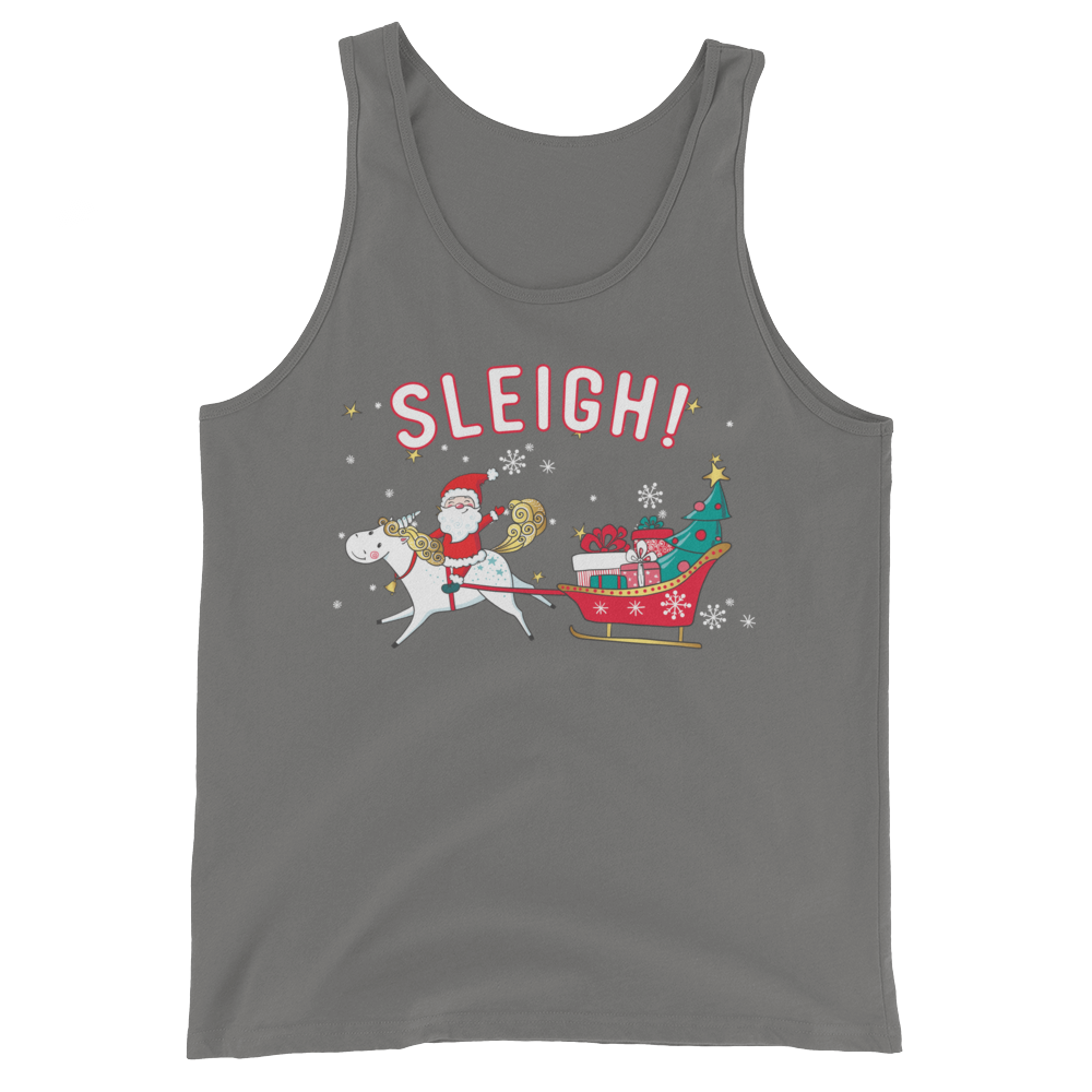 Sleigh! (Tank Top)-Christmas Tank Tops-Swish Embassy