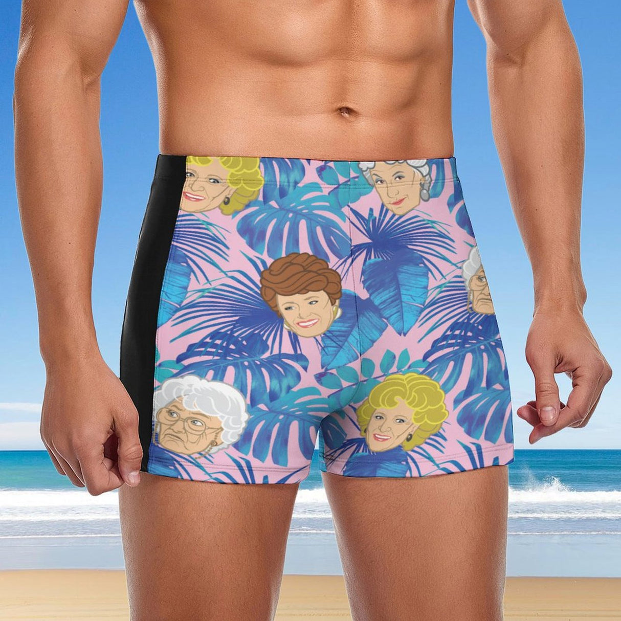 Stay Golden (Square Cut Trunks)-Square Cut Trunks-Swish Embassy