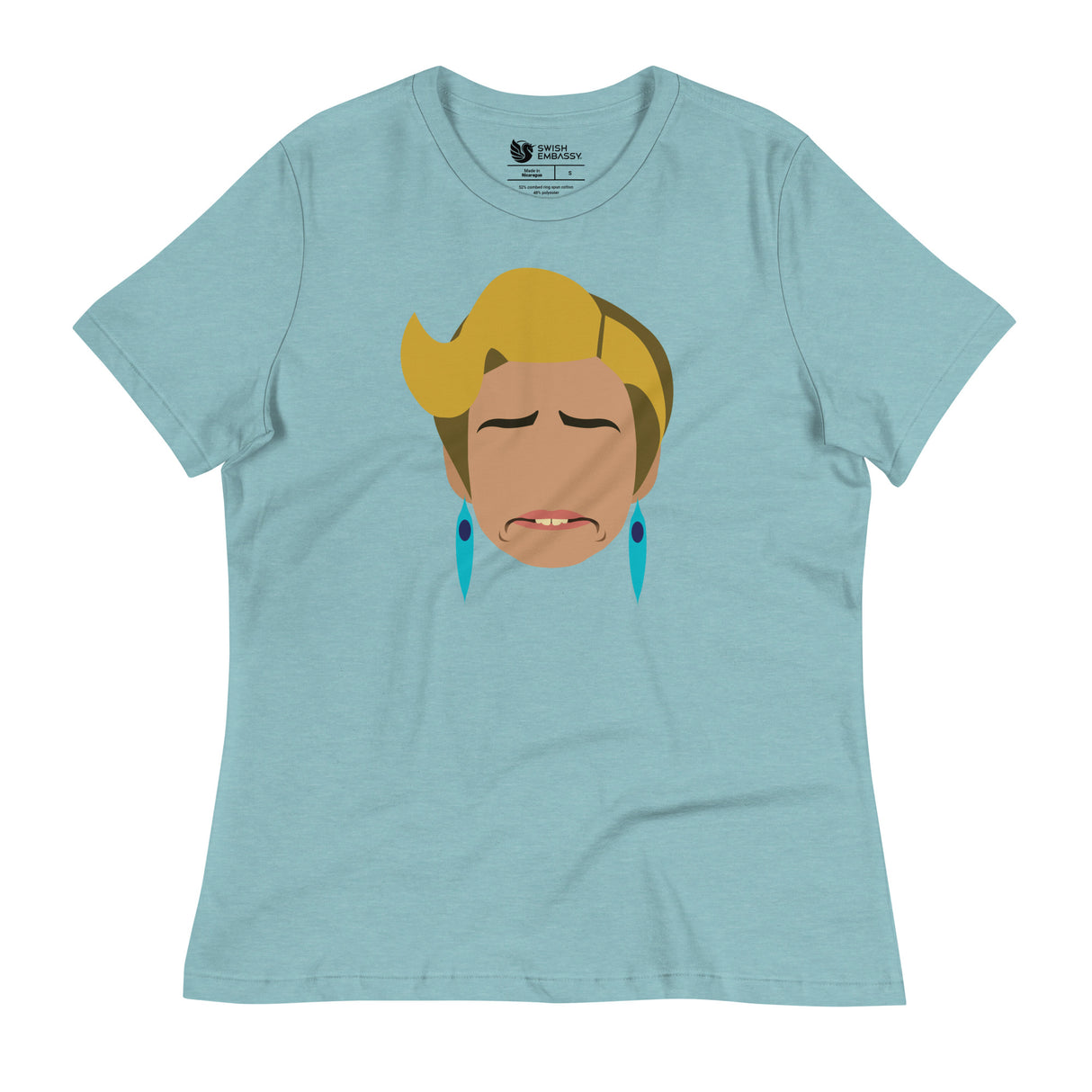 Strangers Blank (Women's Relaxed T-Shirt)-Women's T-Shirts-Swish Embassy