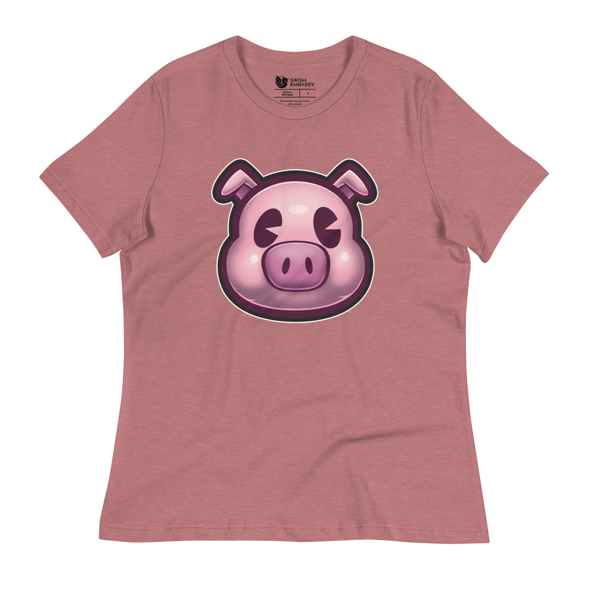 This Little Piggy (Women's Relaxed T-Shirt)-Women's T-Shirts-Swish Embassy