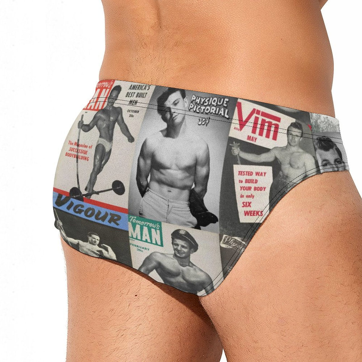 Vintage Physique (Swim Briefs)-Swim Briefs-Swish Embassy