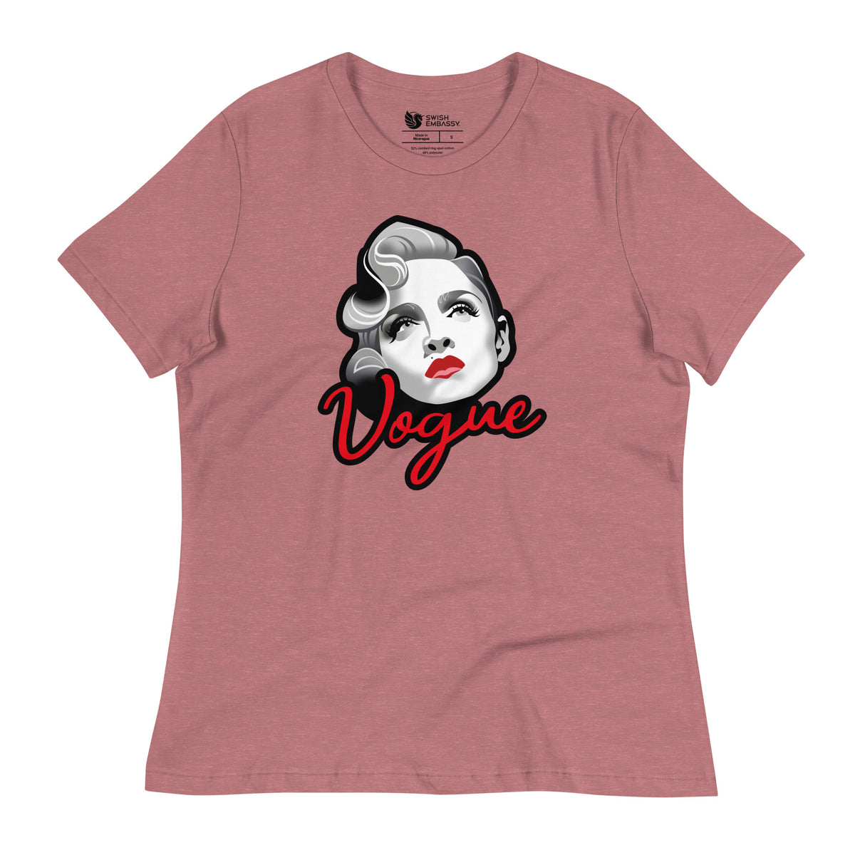 Vogue (Women's Relaxed T-Shirt)-Women's T-Shirts-Swish Embassy