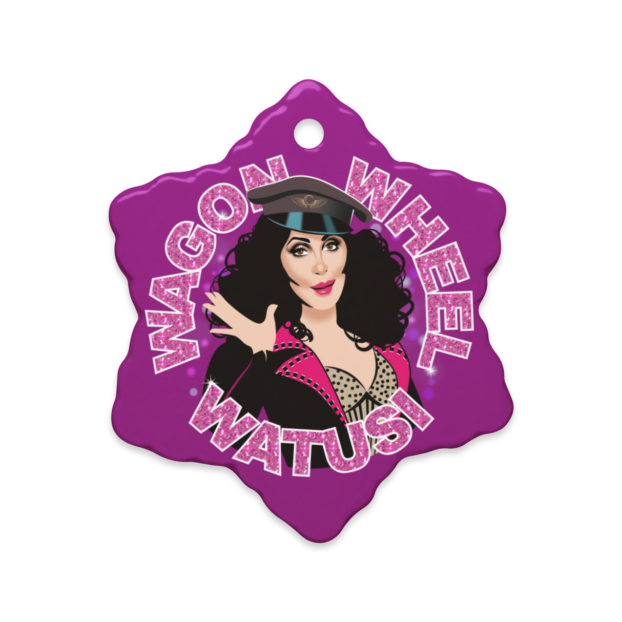 Wagon Wheel Watusi (Ceramic ornament)-Swish Embassy