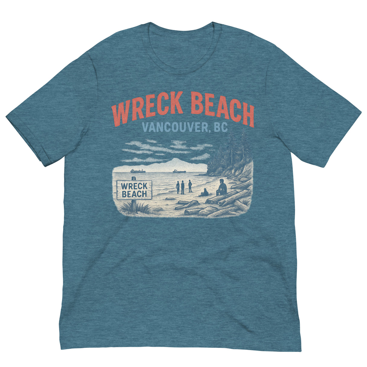 Wreck Beach-T-Shirts-Swish Embassy