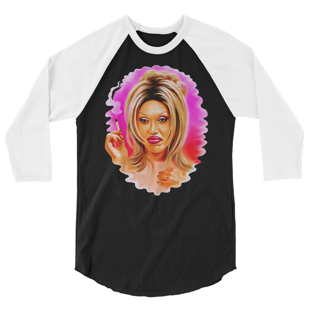 Spin Me Right Round (Raglan) - Black/White