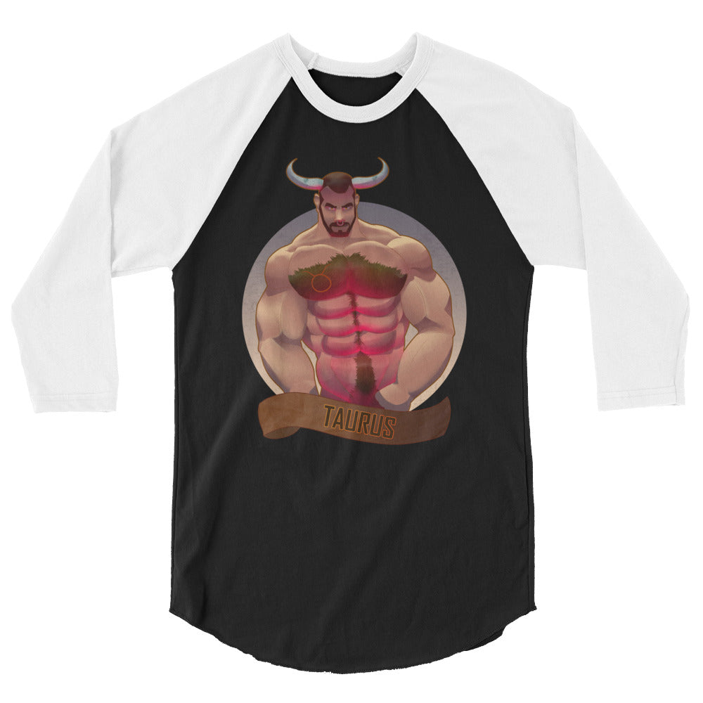 Taurus (Raglan) - Black/White