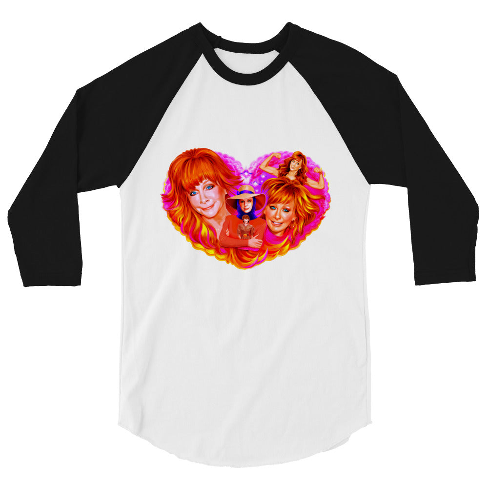 Fancy Like This (Raglan) - White/Black