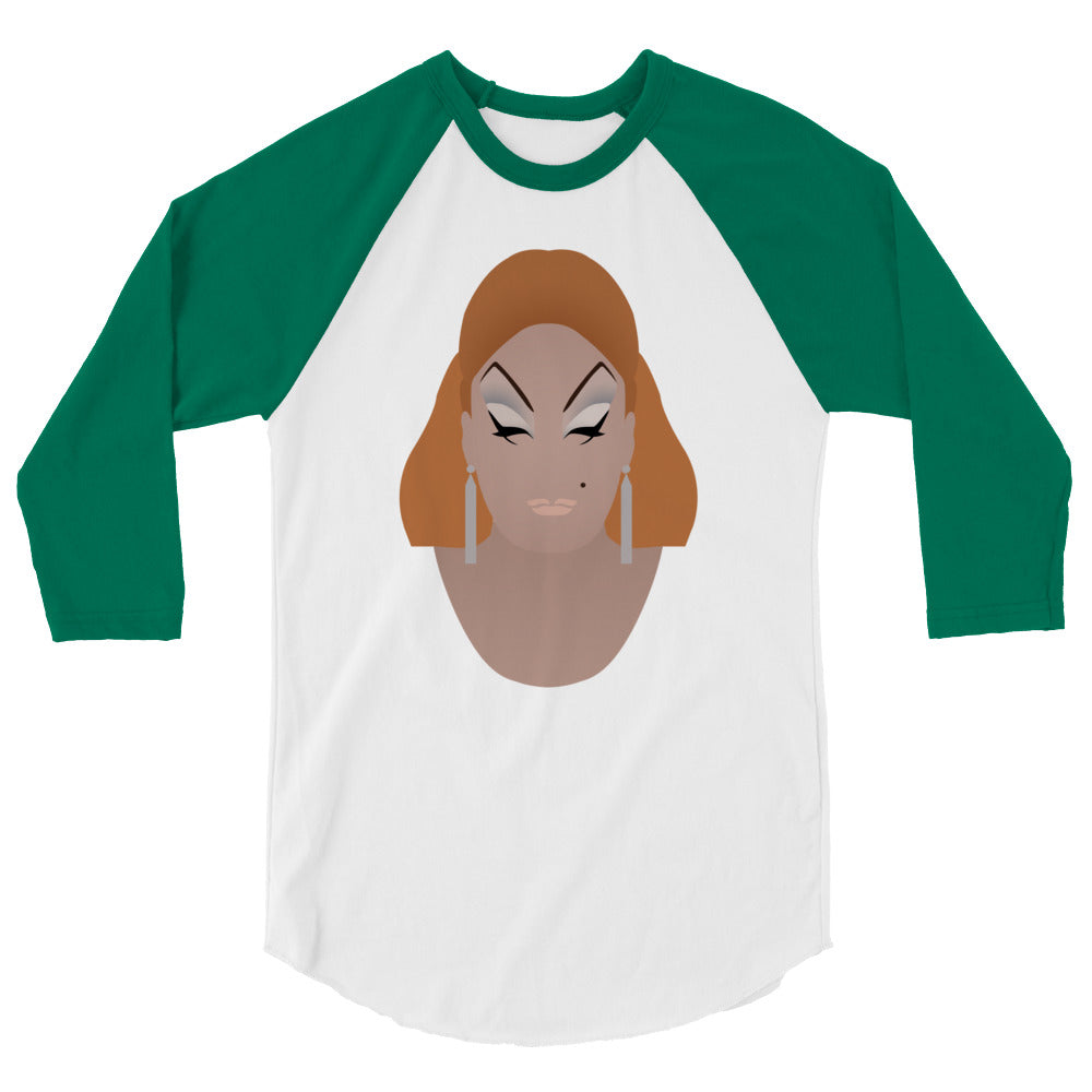 Divine (Raglan) - White/Kelly