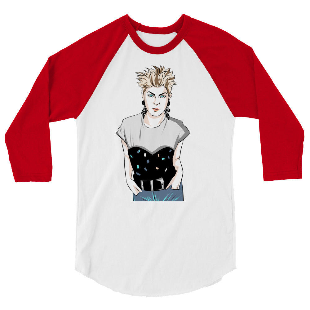 Robyn (Raglan) - White/Red