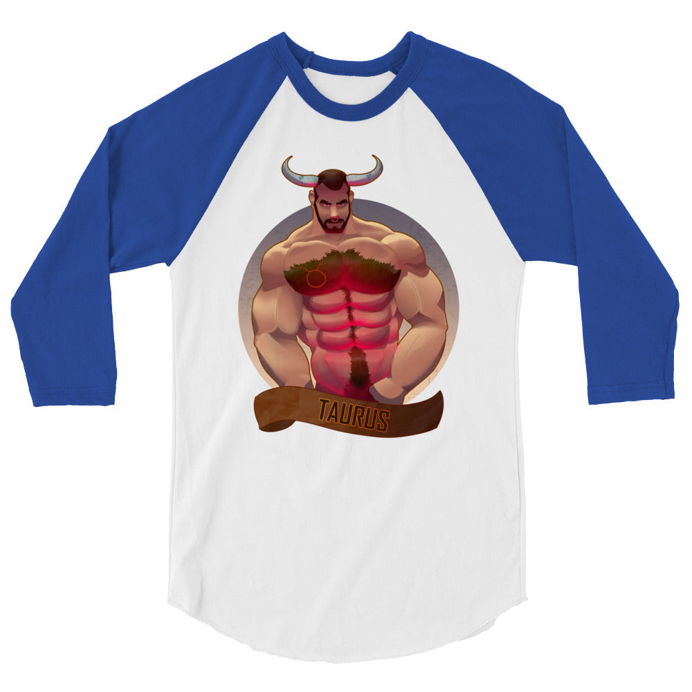 Taurus (Raglan) - White/Royal