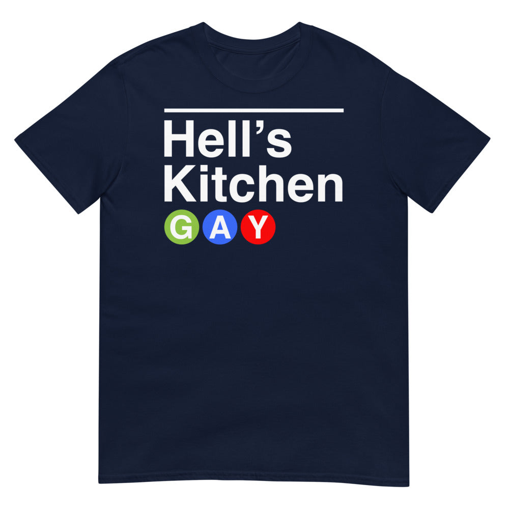 Hell's Kitchen GAY Subway Lines (Daily Dozen) - Navy