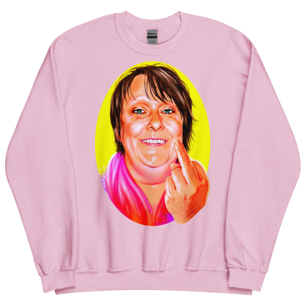 Polite Society Approved (Sweater) - Light Pink