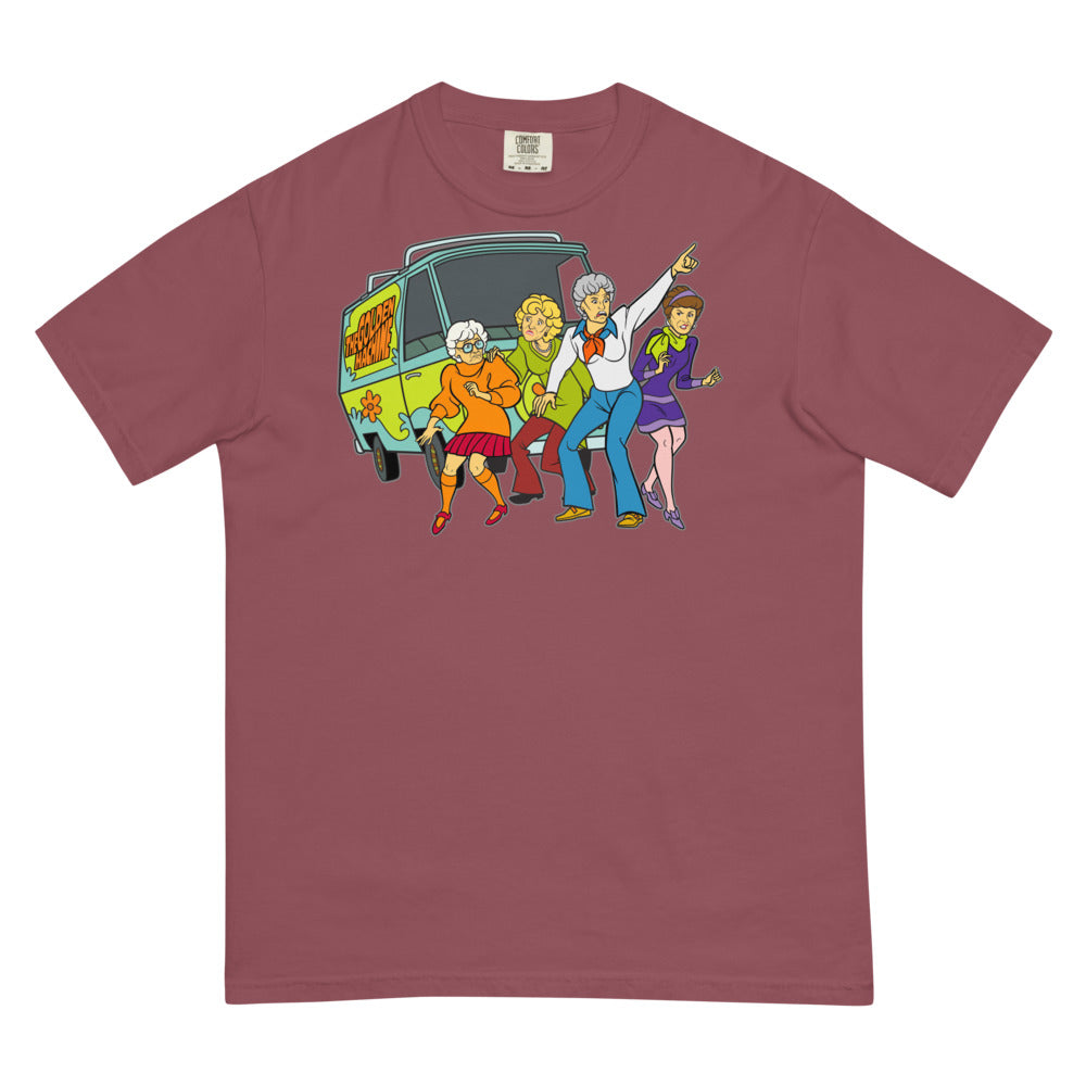 Golden Machine (Boxy Tee) - Brick
