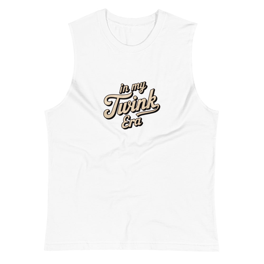In My Twink Era (Muscle Shirt) - White