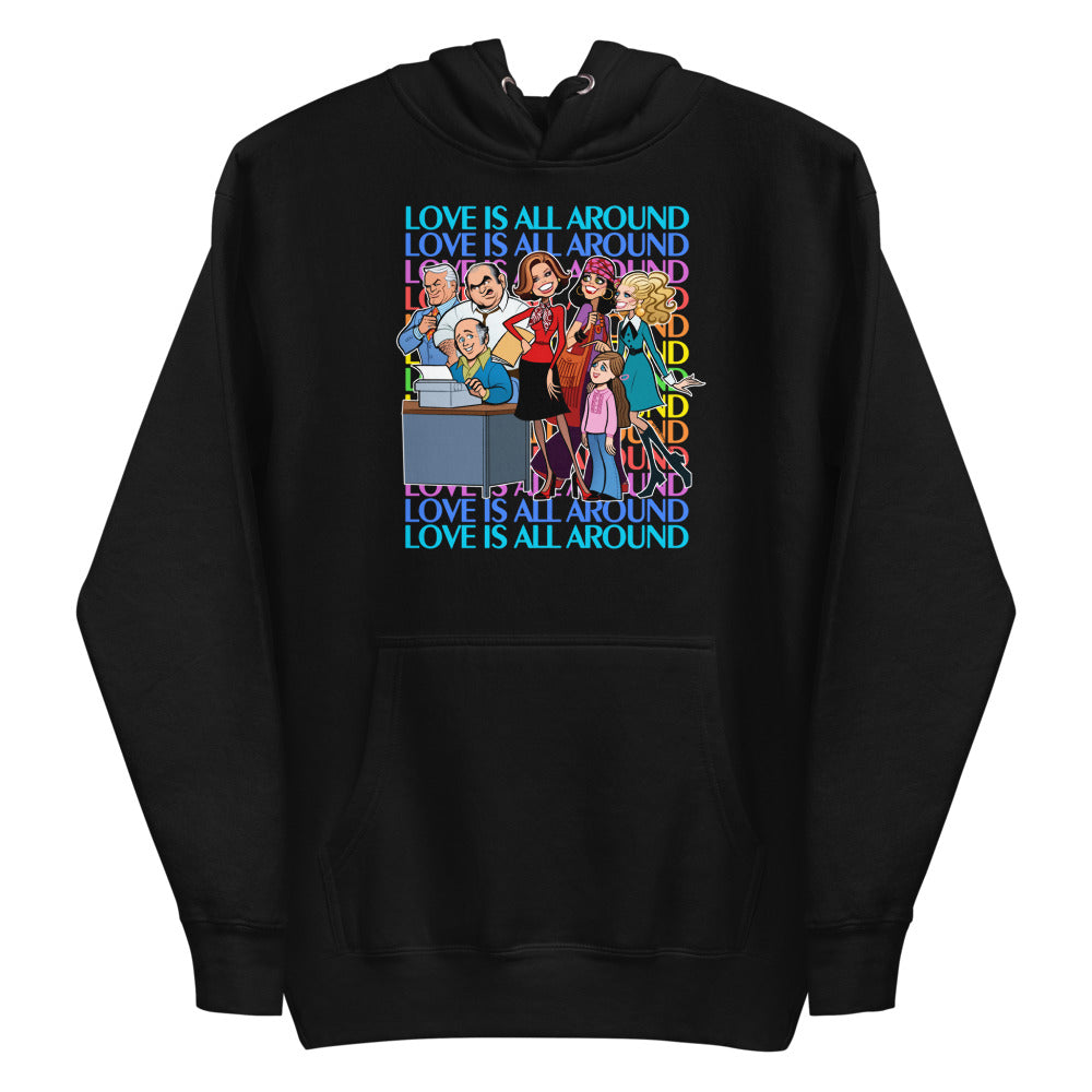 Newsroom (Hoodie) - Black