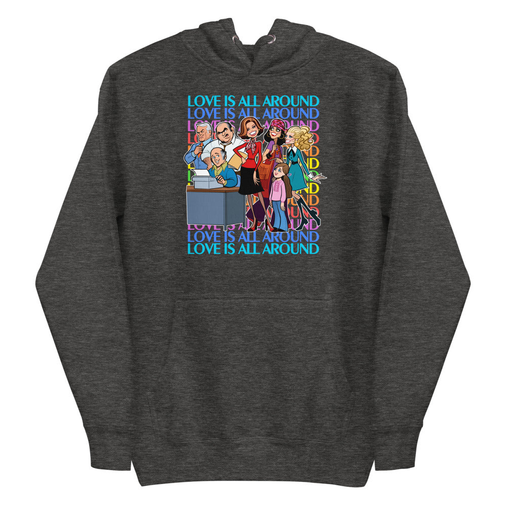 Newsroom (Hoodie) - Charcoal Heather