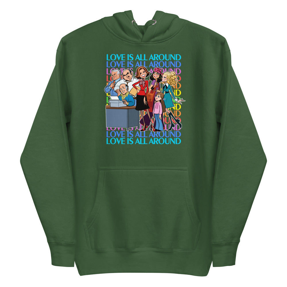 Newsroom (Hoodie) - Forest Green