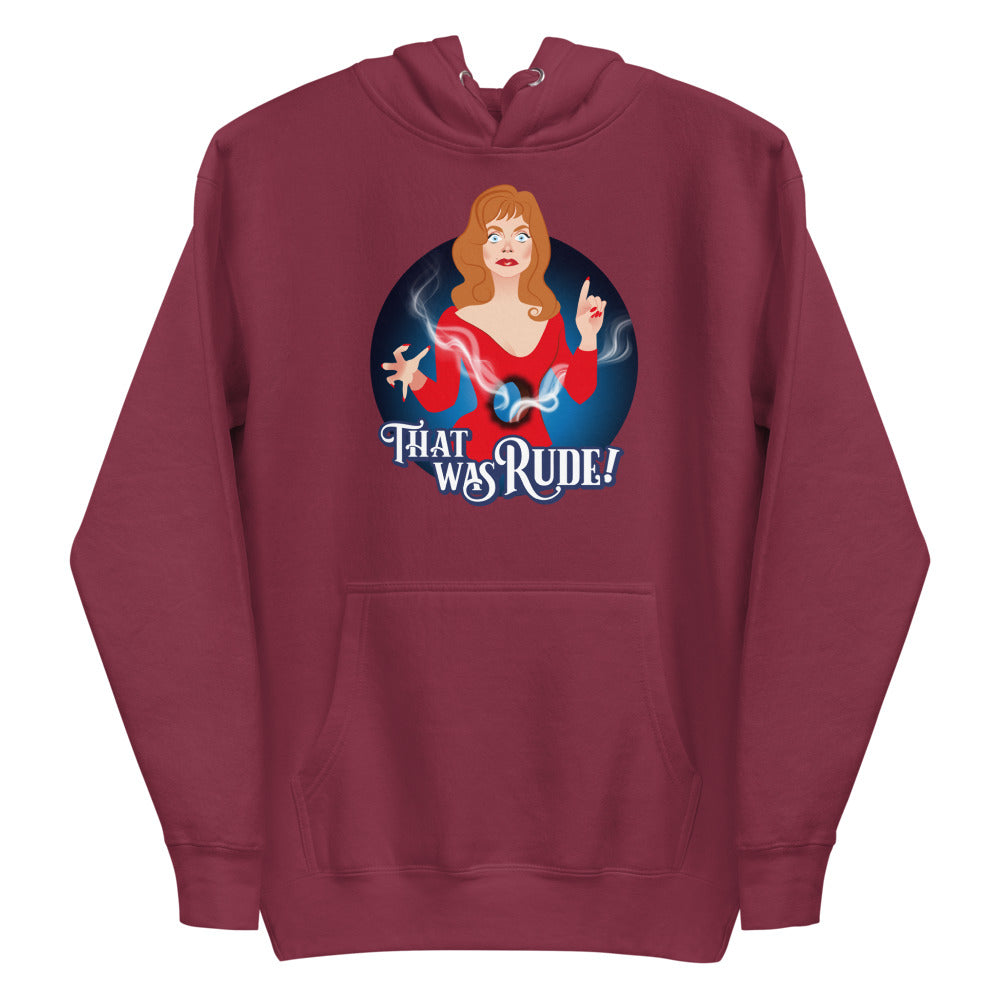 That Was Rude (Hoodie) - Maroon