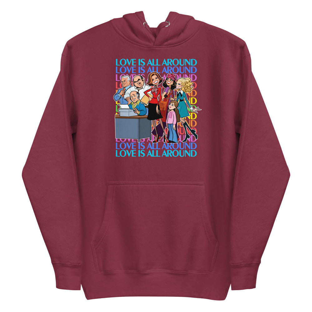 Newsroom (Hoodie) - Maroon