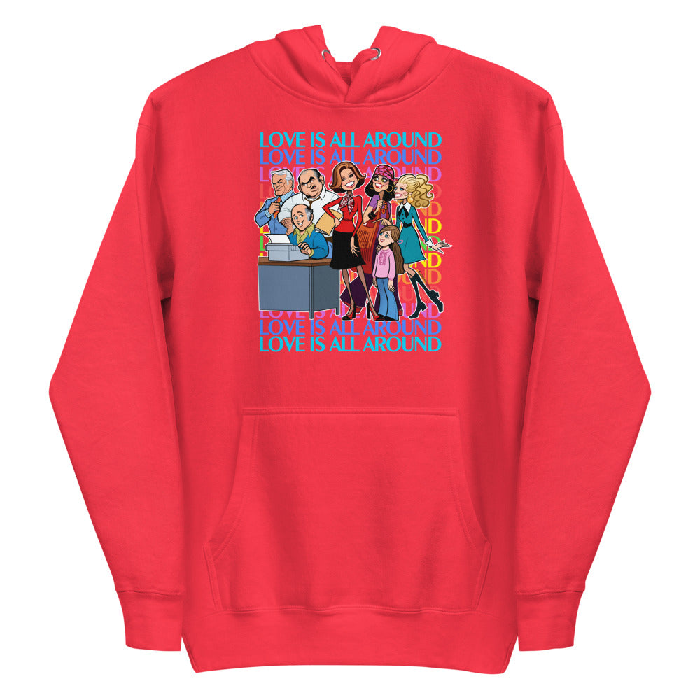 Newsroom (Hoodie) - Team Red