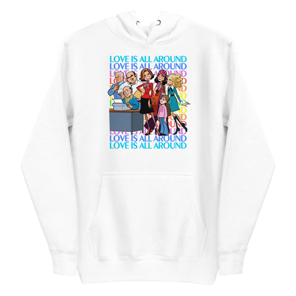 Newsroom (Hoodie) - White