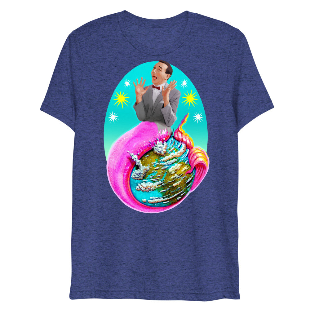 Sea Wee Merman (Triblend) - Navy Triblend