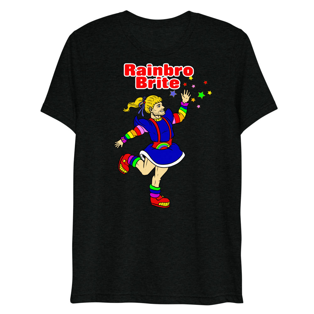 Rainbro-Brite (Triblend) - Solid Black Triblend
