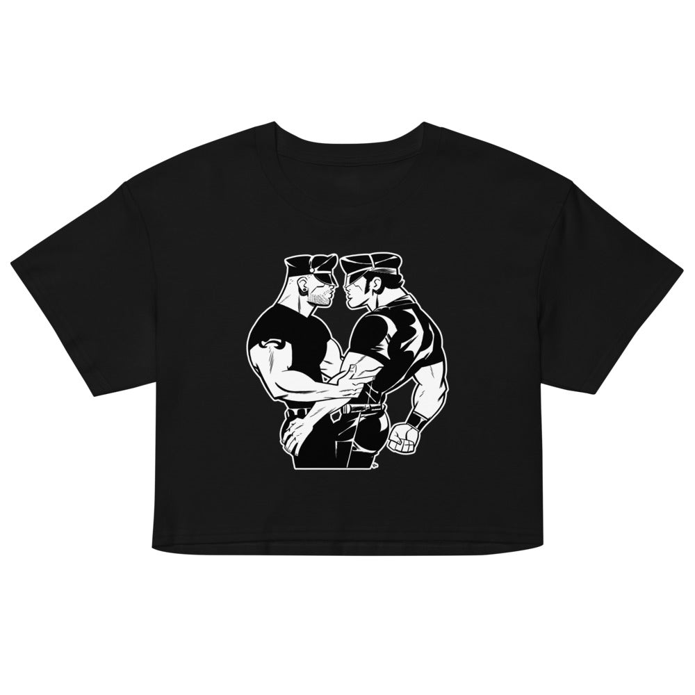 Dark Room (Crop Top) - Black