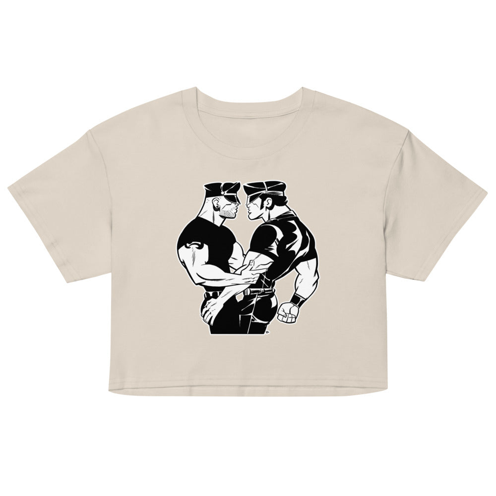 Dark Room (Crop Top) - Bone