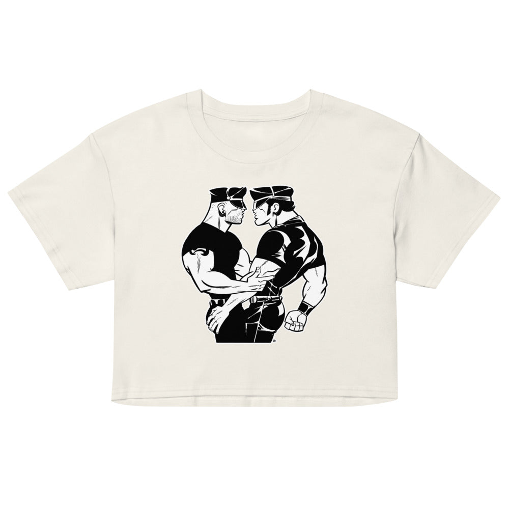 Dark Room (Crop Top) - Ecru