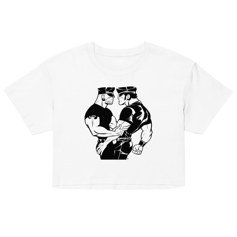 Dark Room (Crop Top) - White