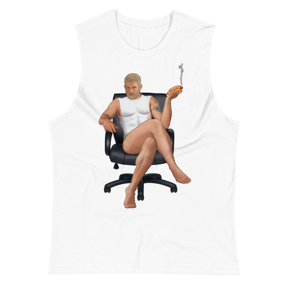 Bearish Instinct (Muscle Shirt)-Muscle Shirt-Swish Embassy