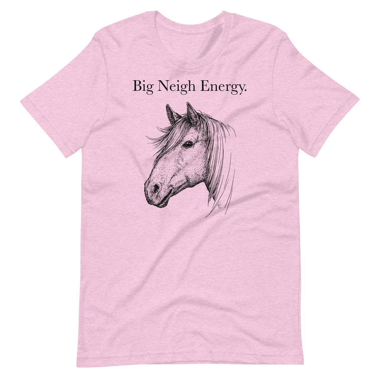 Big Neigh Energy-T-Shirts-Swish Embassy