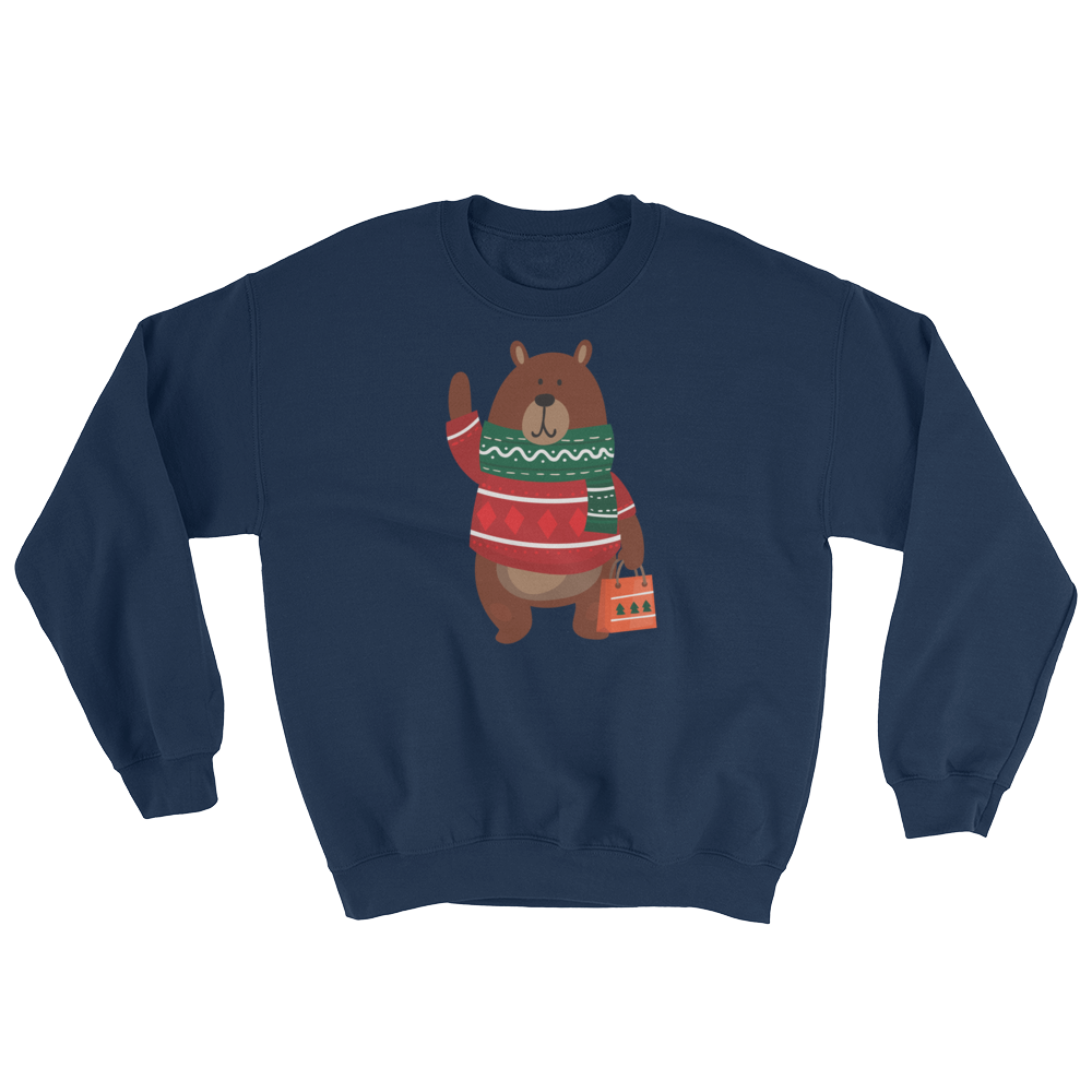 Christmas Bear (Long Sleeve)-Long Sleeve-Swish Embassy