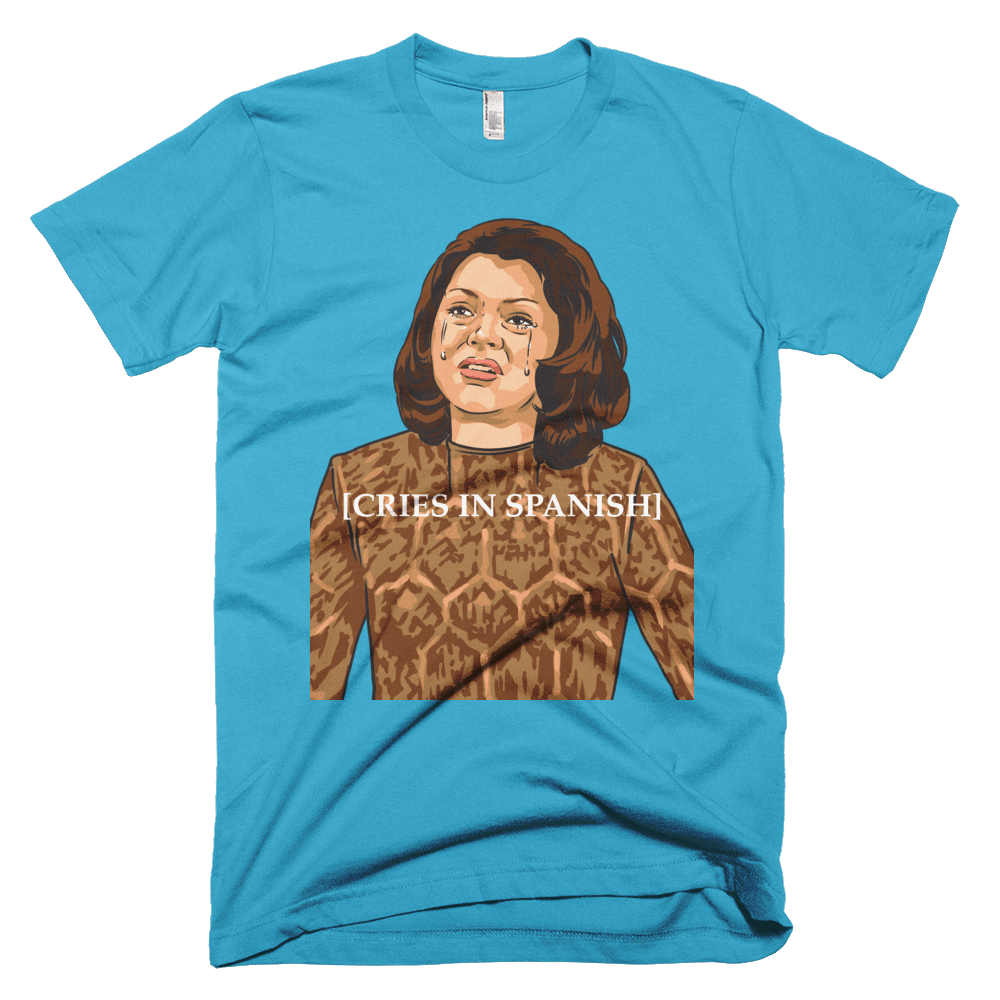 Cries in Spanish-T-Shirts-Swish Embassy