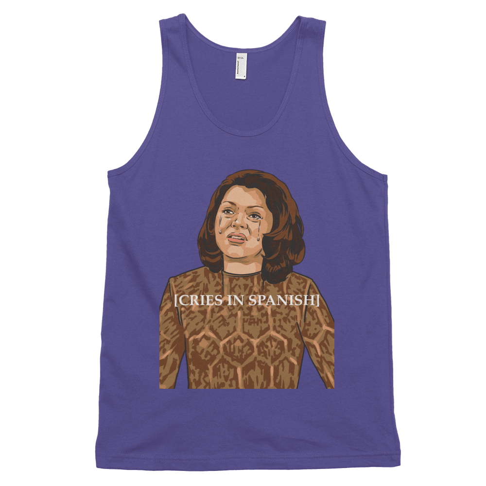 Cries in Spanish (Tank)-Tank Top-Swish Embassy