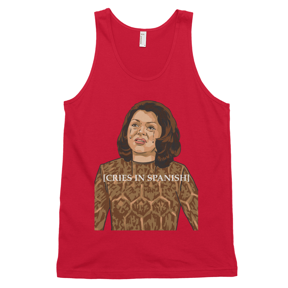 Cries in Spanish (Tank)-Tank Top-Swish Embassy