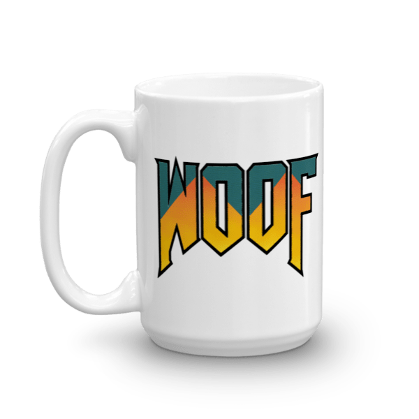 Doom Woof (Mug)-Mugs-Swish Embassy
