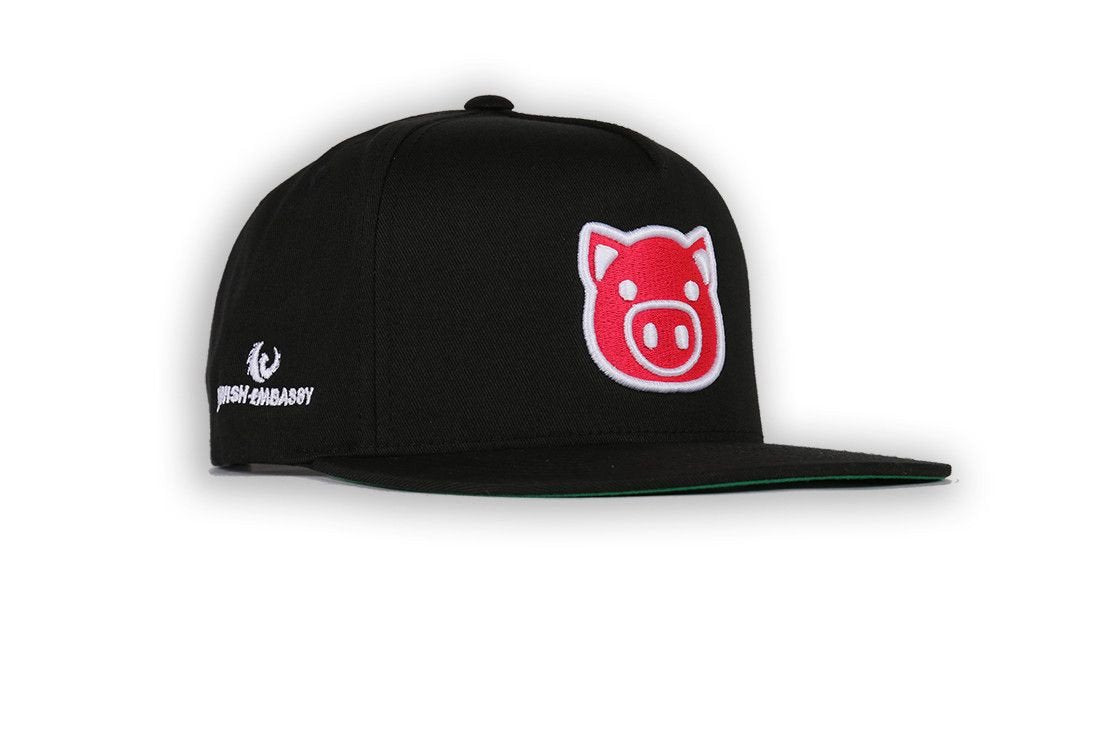 Emoji Pig (Headwear)-Headwear-Swish Embassy