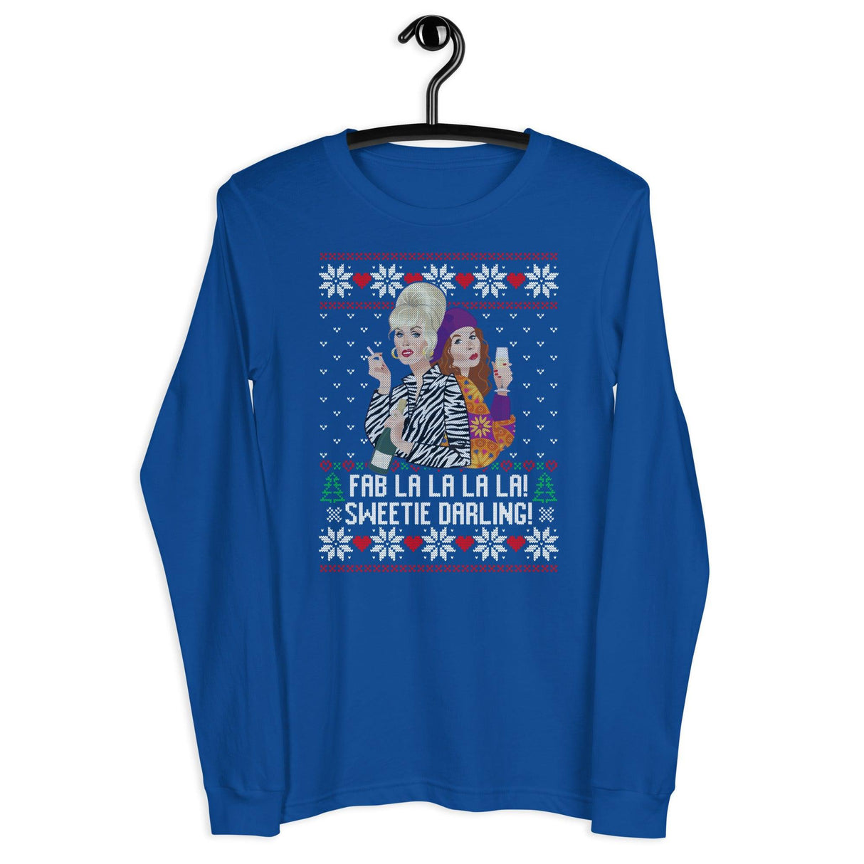 Fab La La La La (Ugly Christmas)-T-Shirts-Swish Embassy